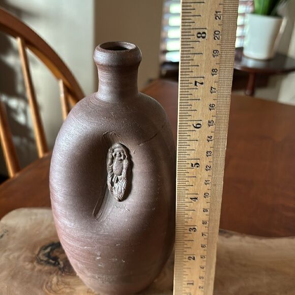 Antique Bizen Ware Vase WWII Japan - Picture 2 of 9